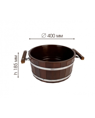 スチーマー サーマル 15 L プラスチックインサート付き蓋付き サウナ用品