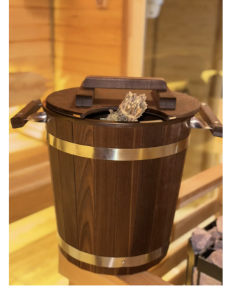 蓋付きプラスチックインサート付きスチーマーサーマル20L サウナ用品