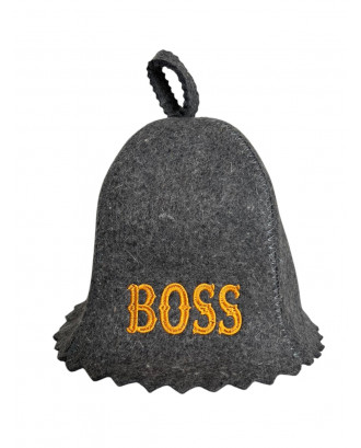 サウナハット - BOSS グレー サウナ用品