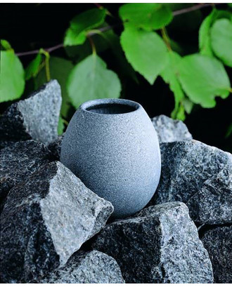 石壺に匂いサウナっこ サウナのアロマとボディケア