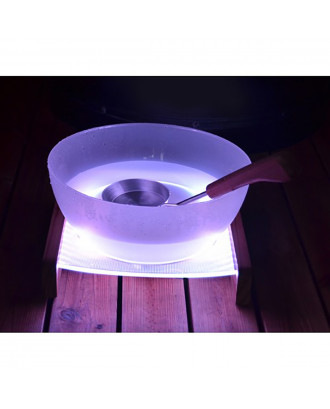 サウナボウル SAUNIA AURORA LED照明付き 7,0 サウナ用品