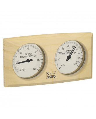サウナ温度計・湿度計、271-THBP サウナ用品