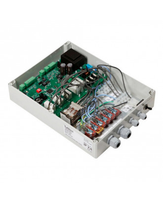 サウナ コントロール ユニット TULIKIVI WIFI コンタクター ボックス付き、ブラック、SS1607-SS1630 サウナコントロールパネル