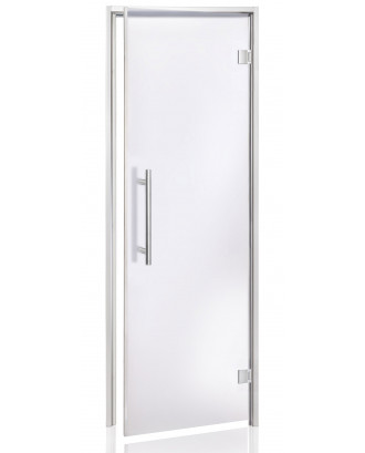 AD BENELUX スチームバスドア、透明マット、80x210cm スチームサウナのドア