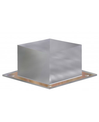 装飾天井ポート d200 冷間、角型 st.steel+Zn (GP3-002833)