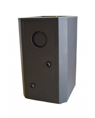 サウナヒーター - SKAMET P-116BTGL 給湯器 - 背面 薪サウナストーブ