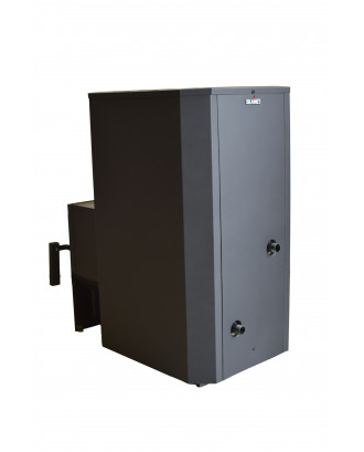 サウナヒーター - P-216BTGL 給湯器 - 背面 薪サウナストーブ