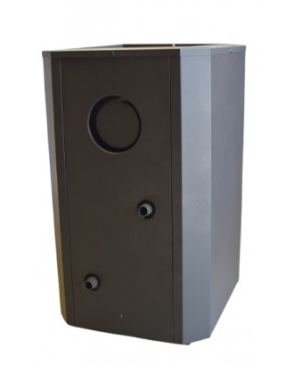 サウナヒーター - SKAMET P-120BTGL 給湯器 - 背面 薪サウナストーブ