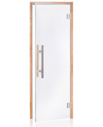 サウナドア Ad LUX、アルダー、透明 70x190cm サウナのドア