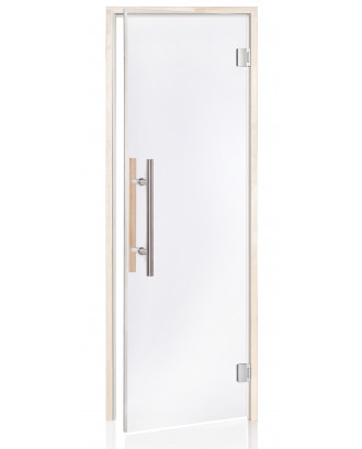 サウナドア Ad LUX、アスペン、透明 80x210cm サウナのドア