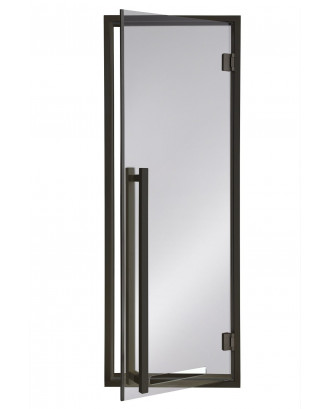 サウナドア広告 モダン アスペン グレー 70x190cm サウナドア
