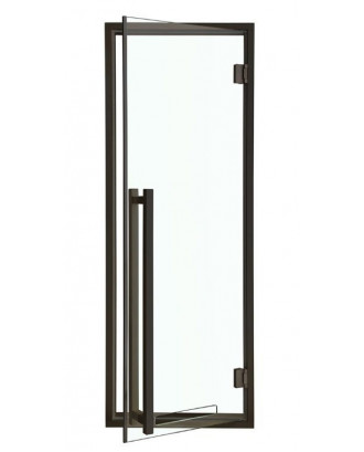 サウナドア広告 モダン アスペン 透明 70x200cm サウナのドア