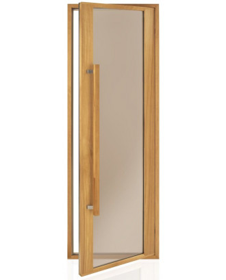 サウナドア広告 エトナ、サーモアスペン、ブロンズ 70x200cm サウナドア