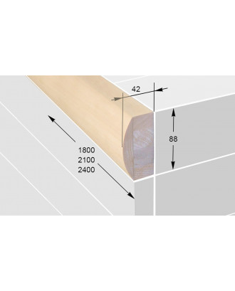 アスペンベンチ フロントパネル SHA 42x88mm 1800-2400mm、一種